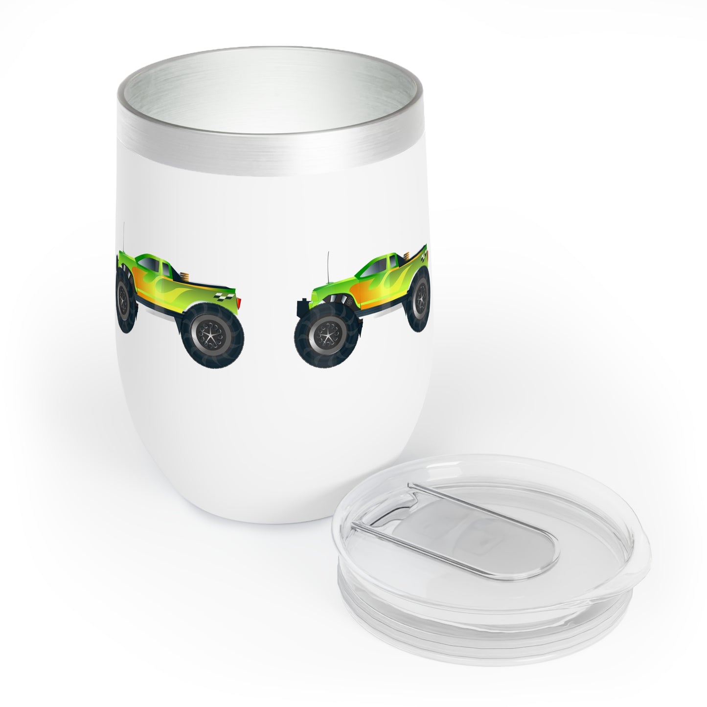 Monster Truck Chill Wine Tumbler