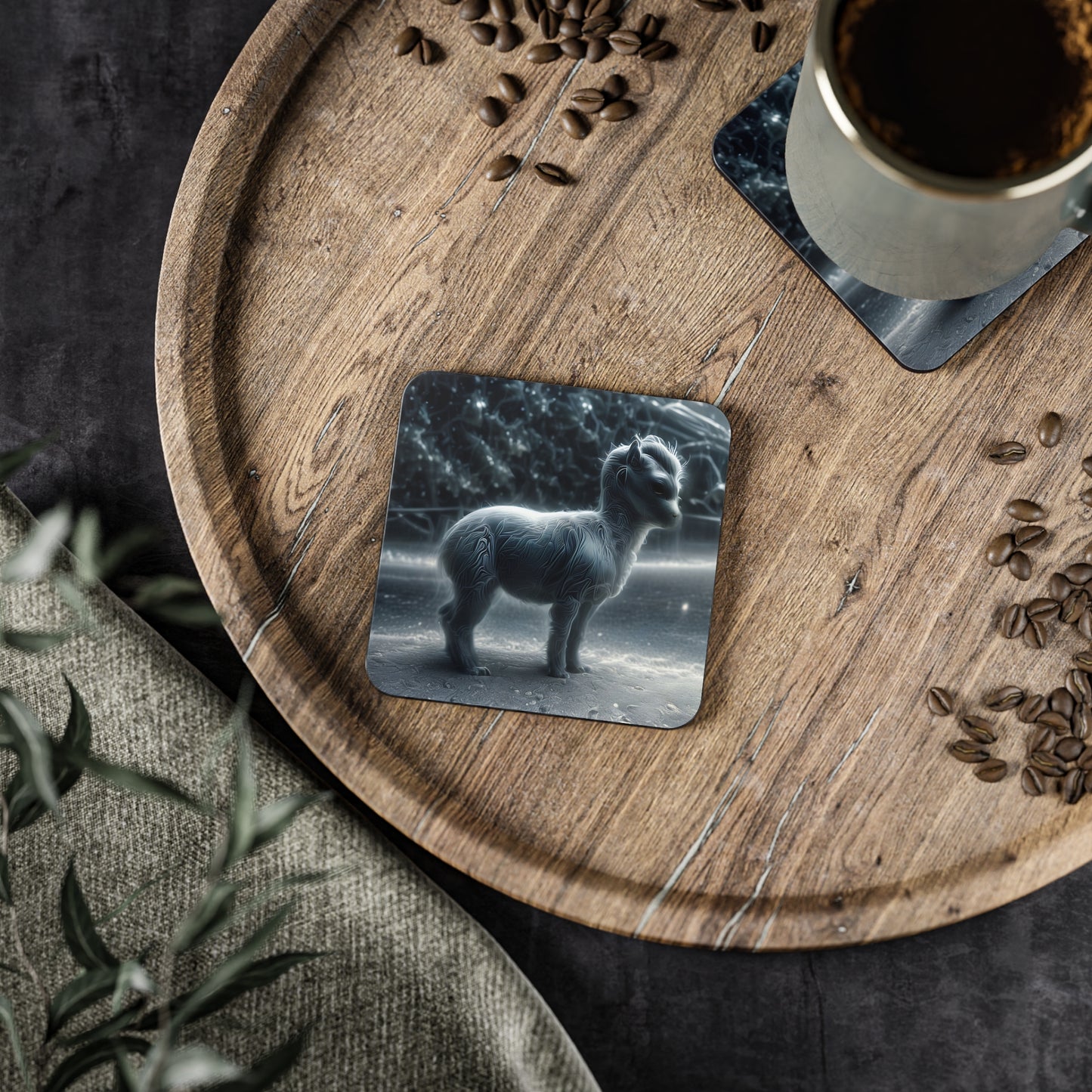 Outerworld Llama Coasters