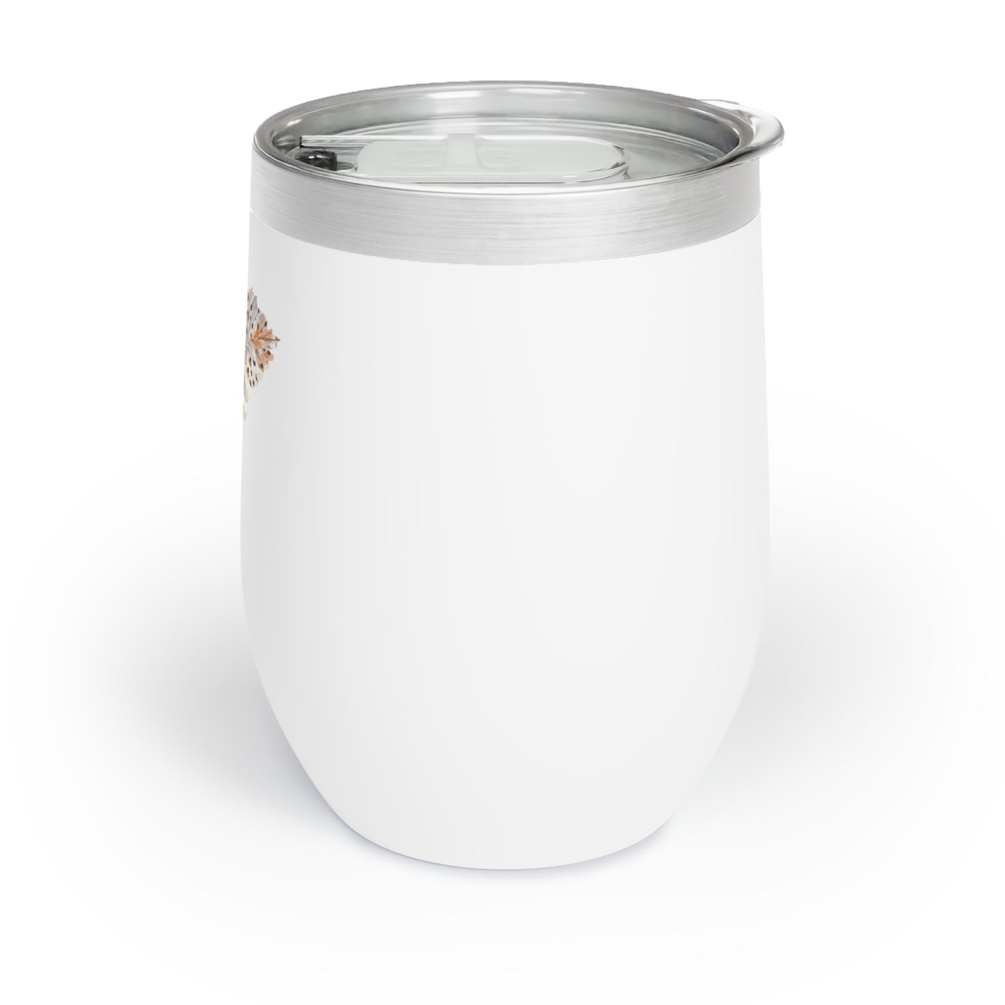 Feather Print Chill Wine Tumbler