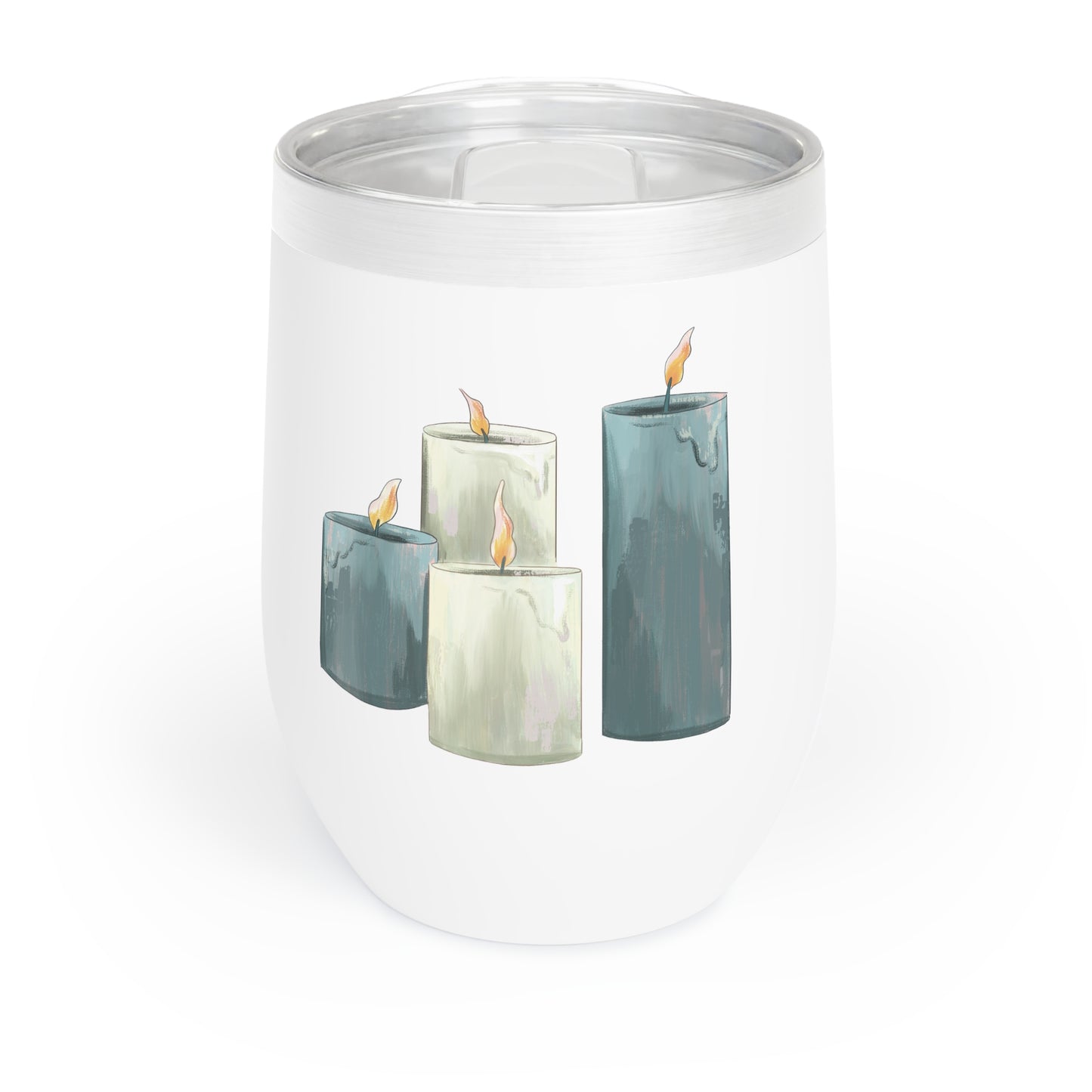Flickering Candle Chill Wine Tumbler
