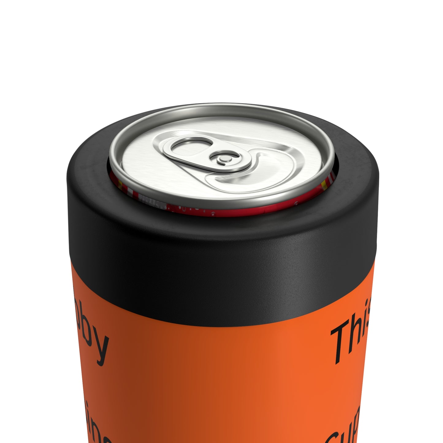 This Stubby is Supervising the BBQ Can Holder