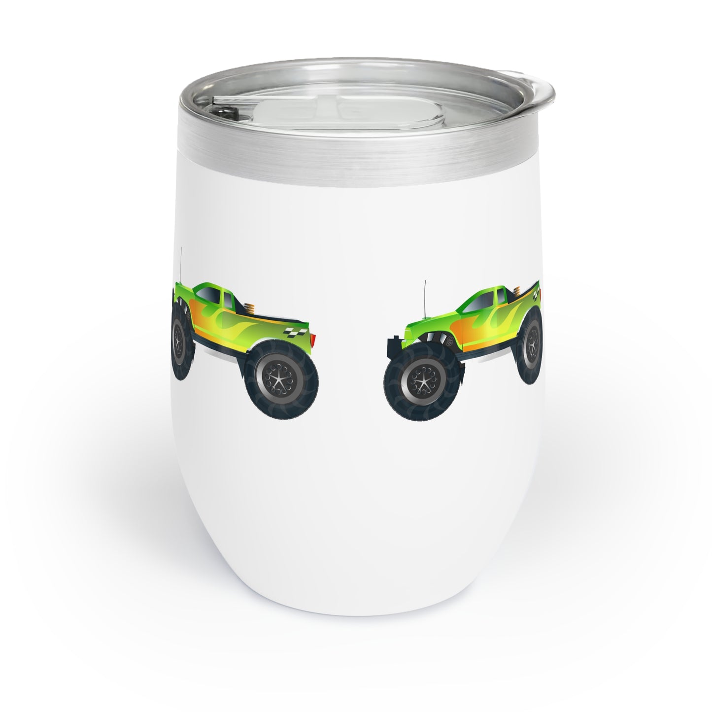 Monster Truck Chill Wine Tumbler