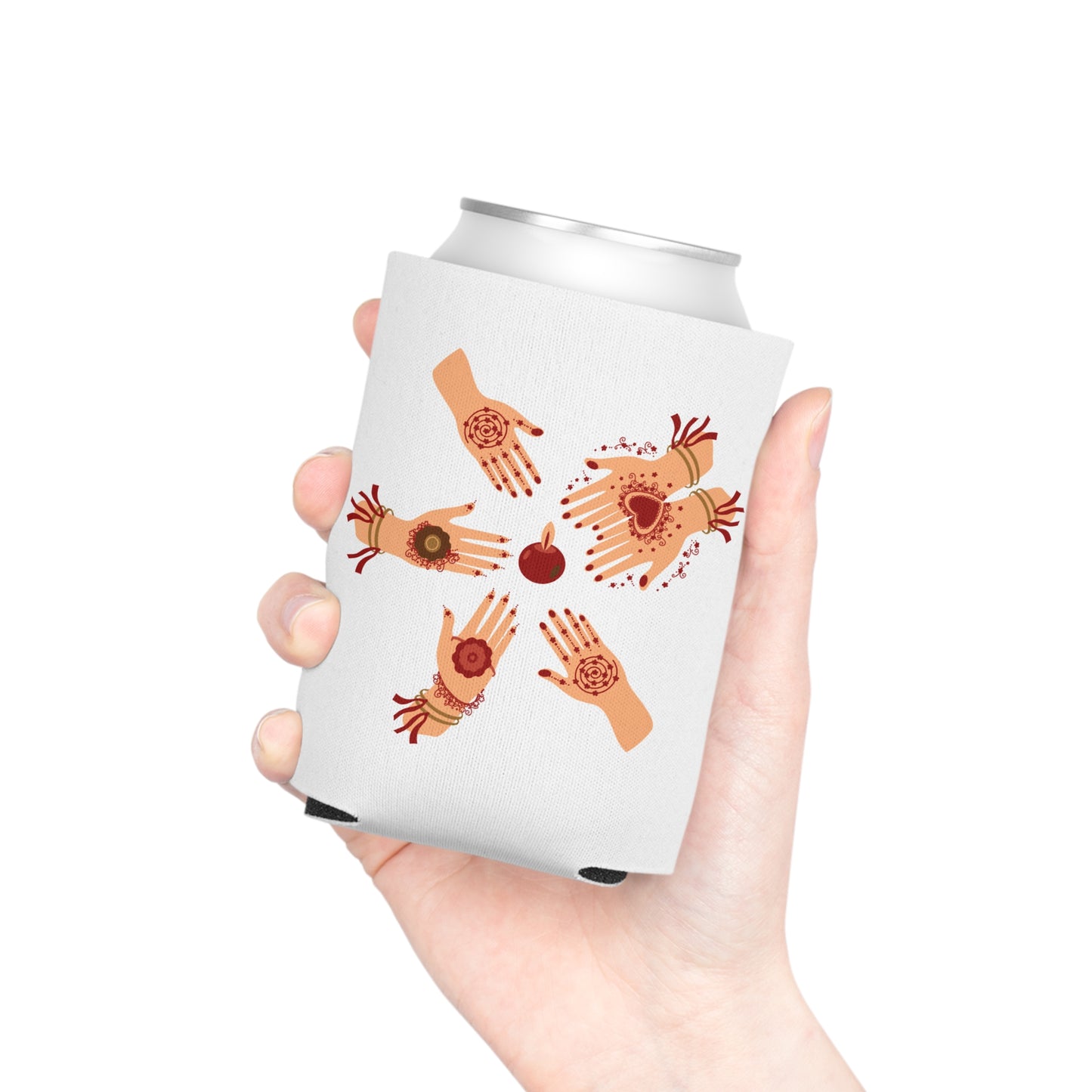 Bride Tribe Keepin It Chilled White Can Cooler