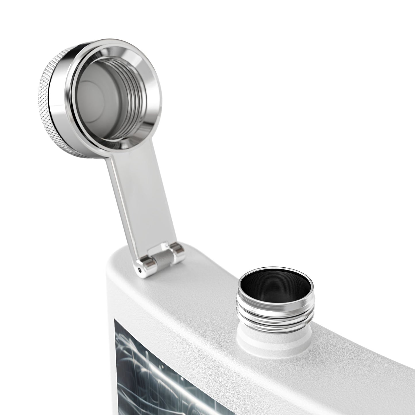 Outerworld Carriage Stainless Steel Flask, 6oz