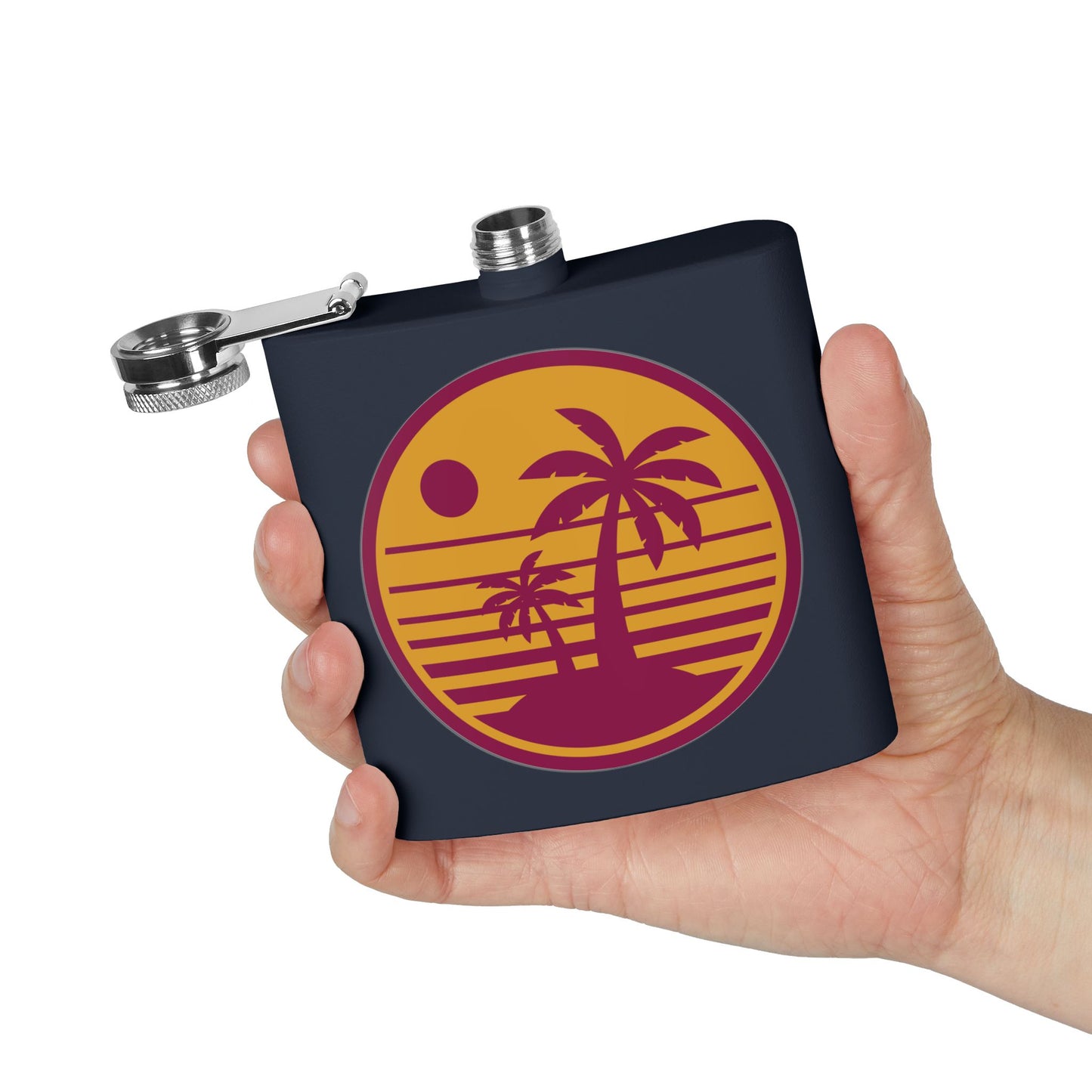 Hello Summer Flask Stainless Steel 6oz