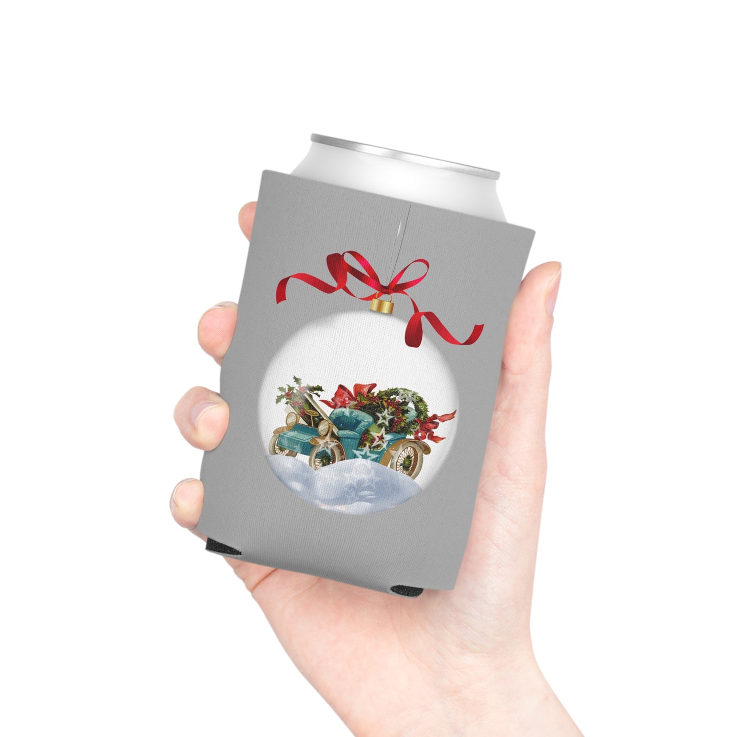 Christmas Ornament Can Cooler