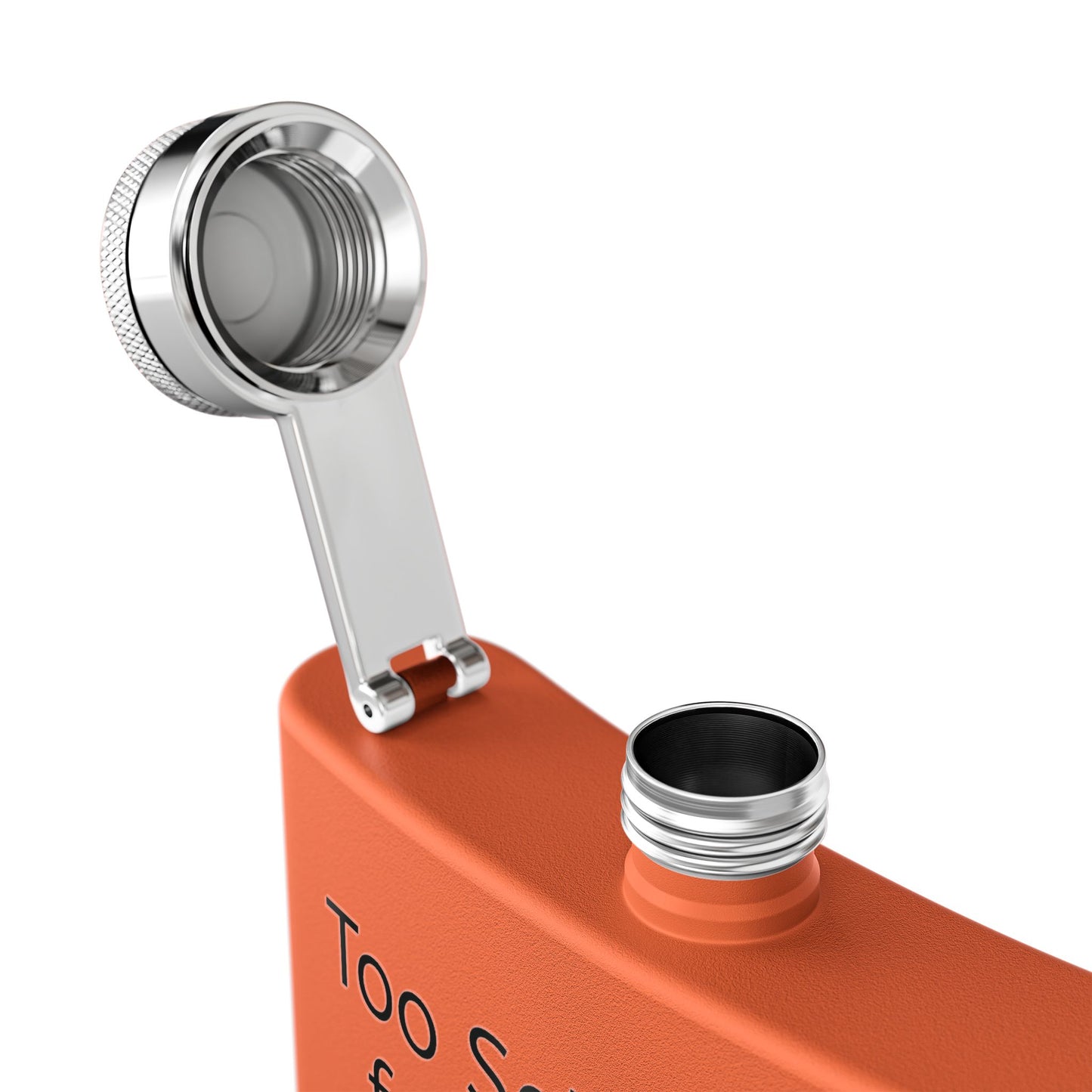 Too Self Aware for your Shit Stainless Steel Flask, 6oz