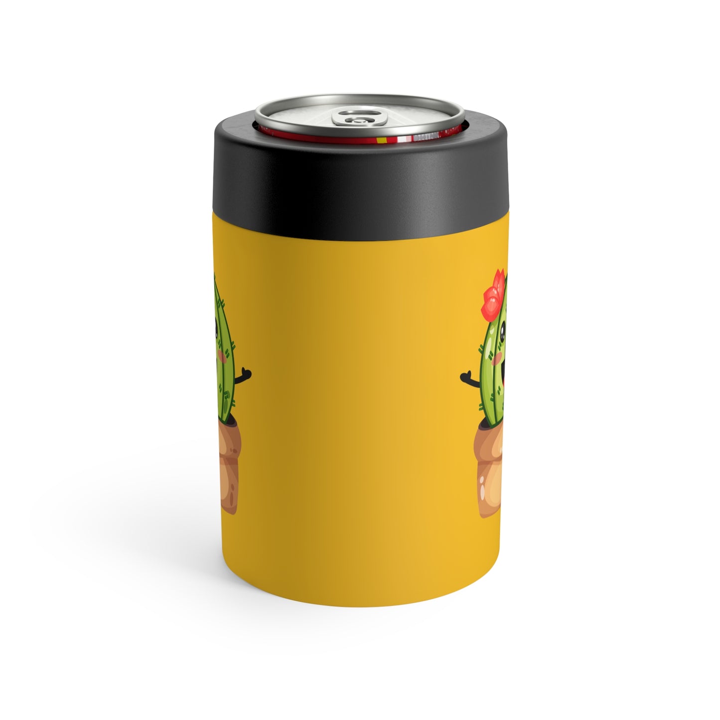 Cute Cactus Stainless Can Holder