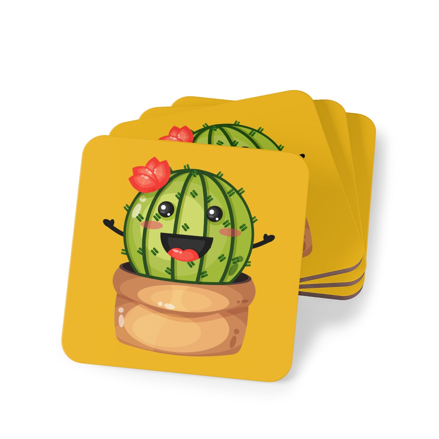 Cute Cactus Lover Coasters