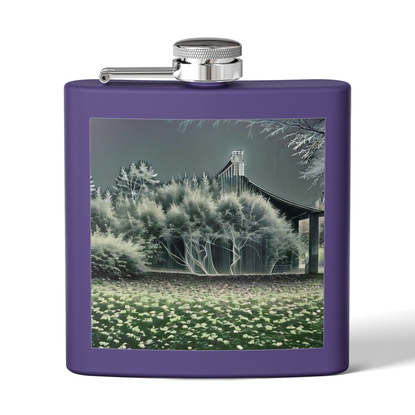Ghoul Shack Stainless Steel Flask, 6oz