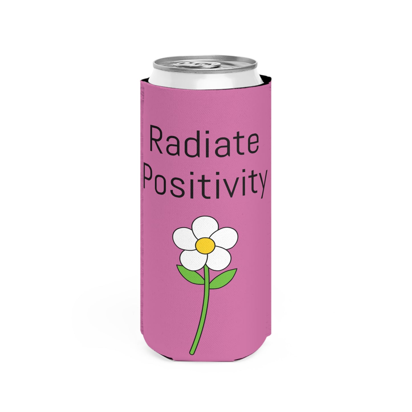 Radiate Positivity Slim Can Cooler