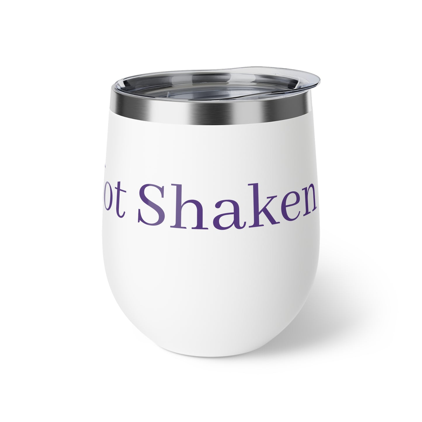 Centered Not Shaken Copper Vacuum Insulated Cup, 12oz