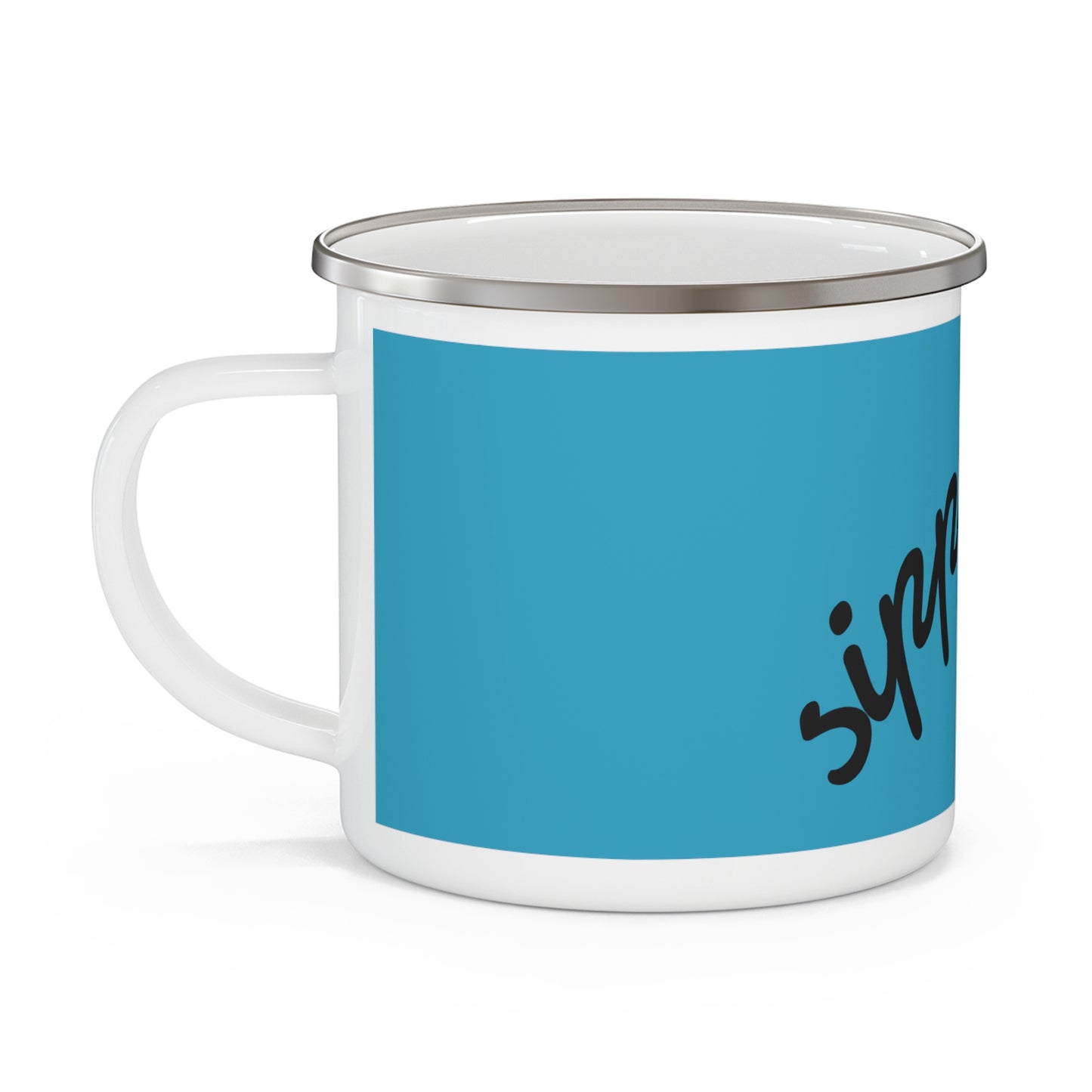 Sippin on Self Respect Enamel Camping Mug