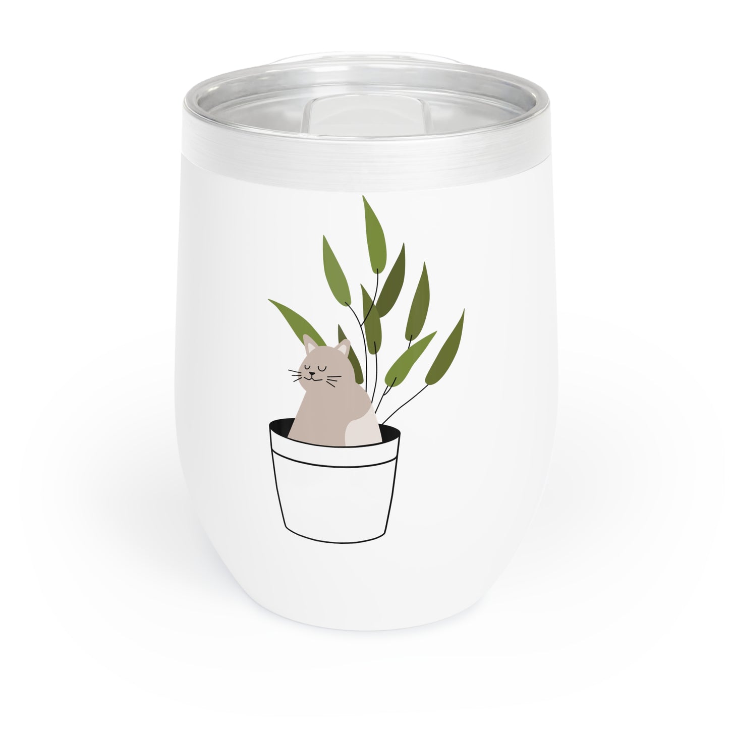Cat Nap Chill Wine Tumbler
