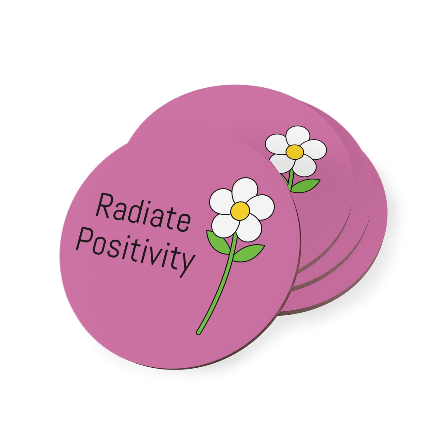 Radiate Positivity Coasters