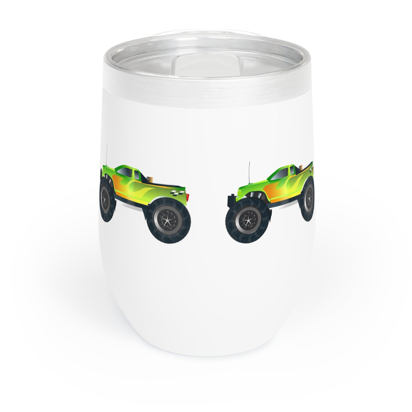 Monster Truck Chill Wine Tumbler
