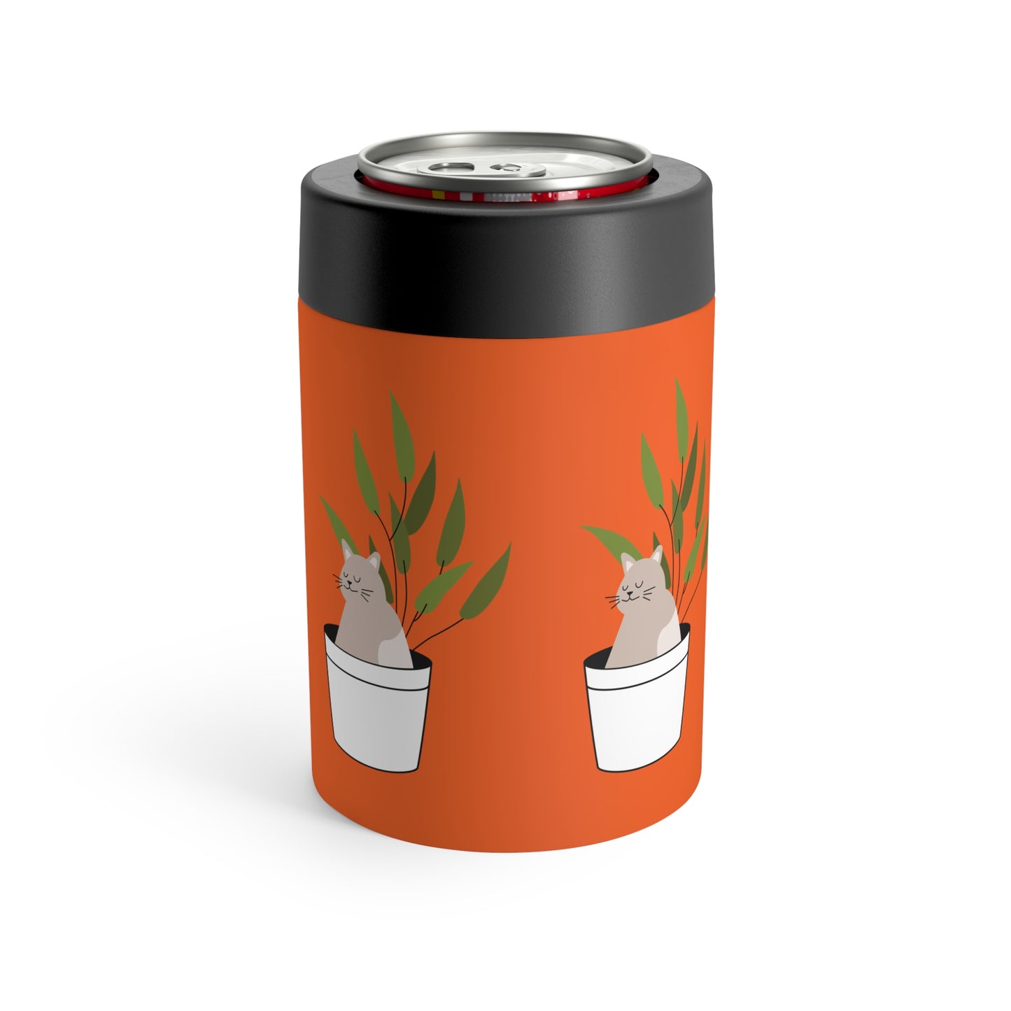 Cat Nap Stainless Can Holder