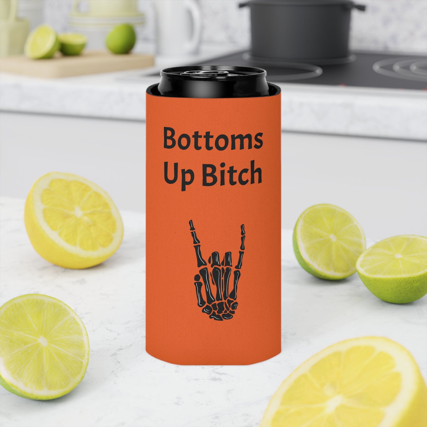 Bottoms Up Bitches Can Cooler
