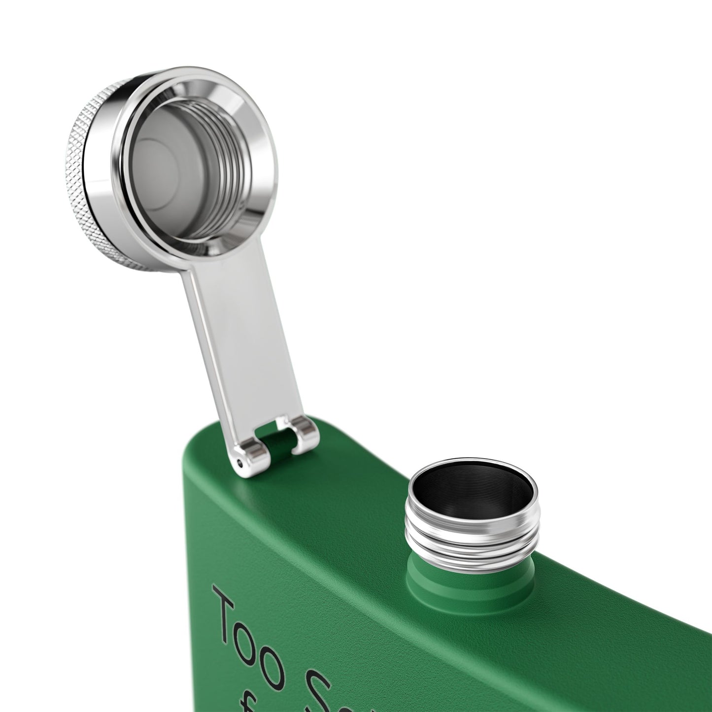 Too Self Aware for your Shit Stainless Steel Flask, 6oz