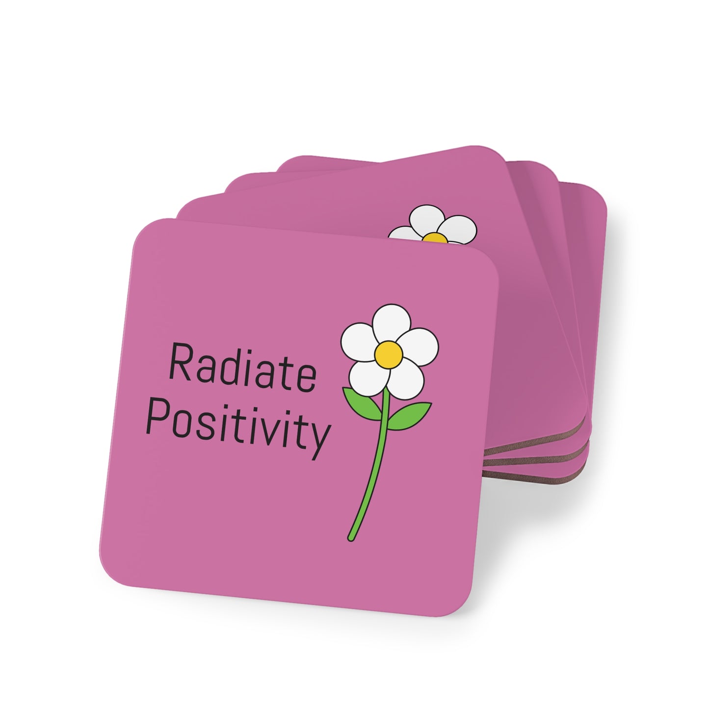 Radiate Positivity Coasters