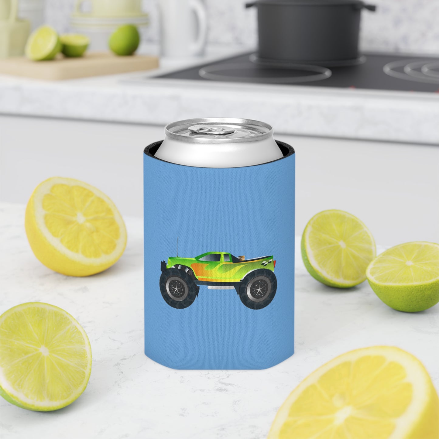 Monster Truck Can Cooler