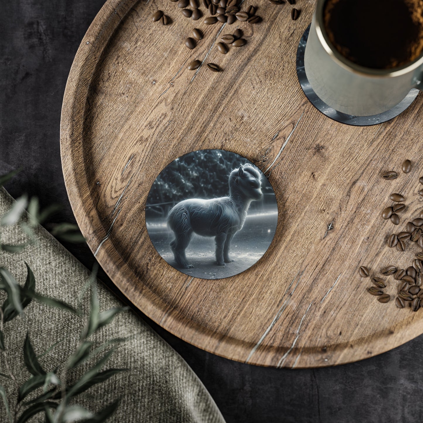 Outerworld Llama Coasters