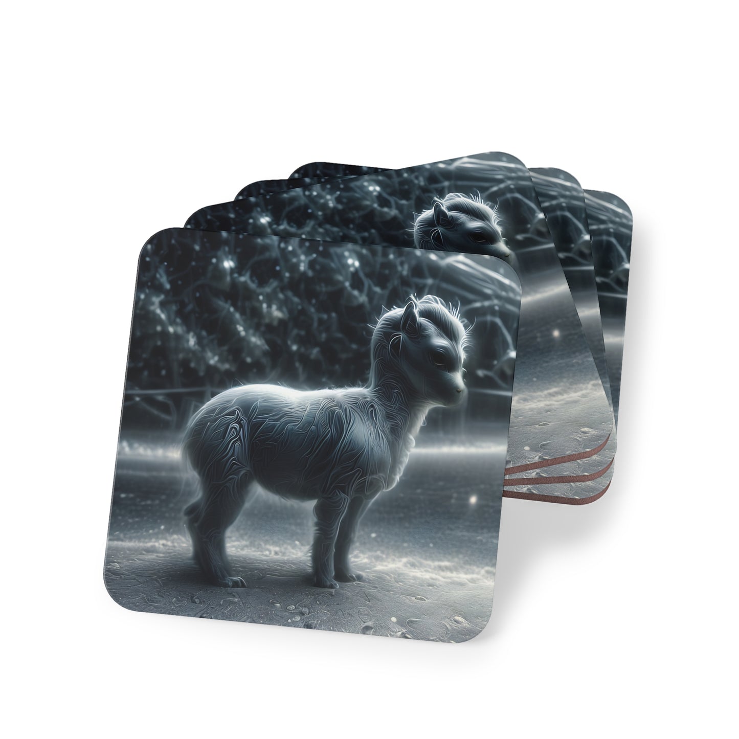 Outerworld Llama Coasters