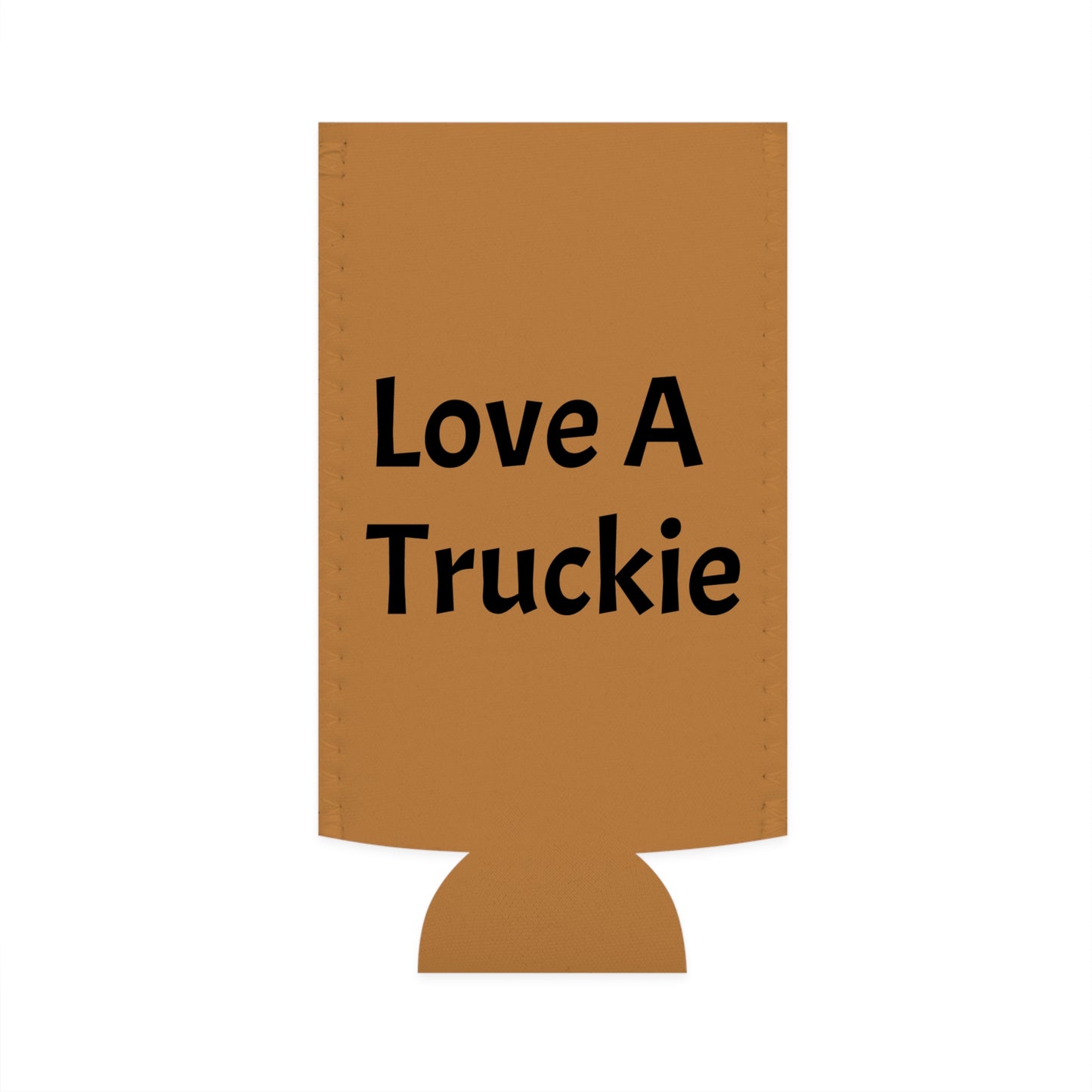 Love A Truckie Slim Can Cooler