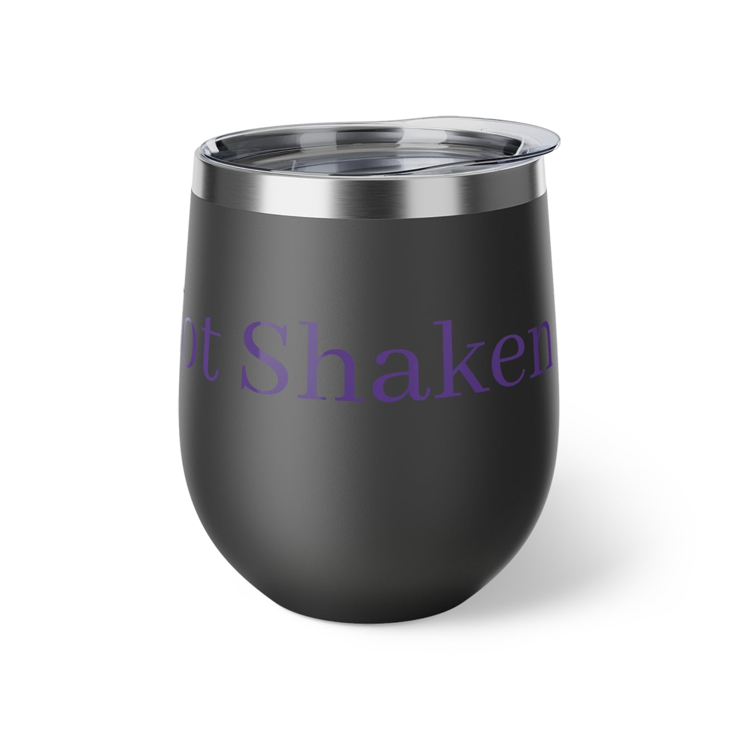 Centered Not Shaken Copper Vacuum Insulated Cup, 12oz