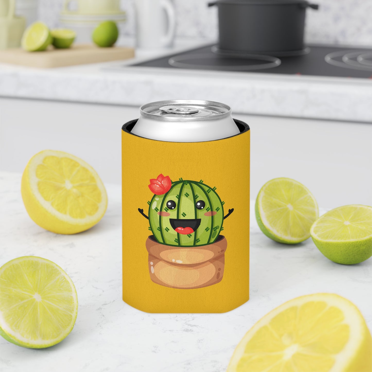 Cute Cactus Can Cooler