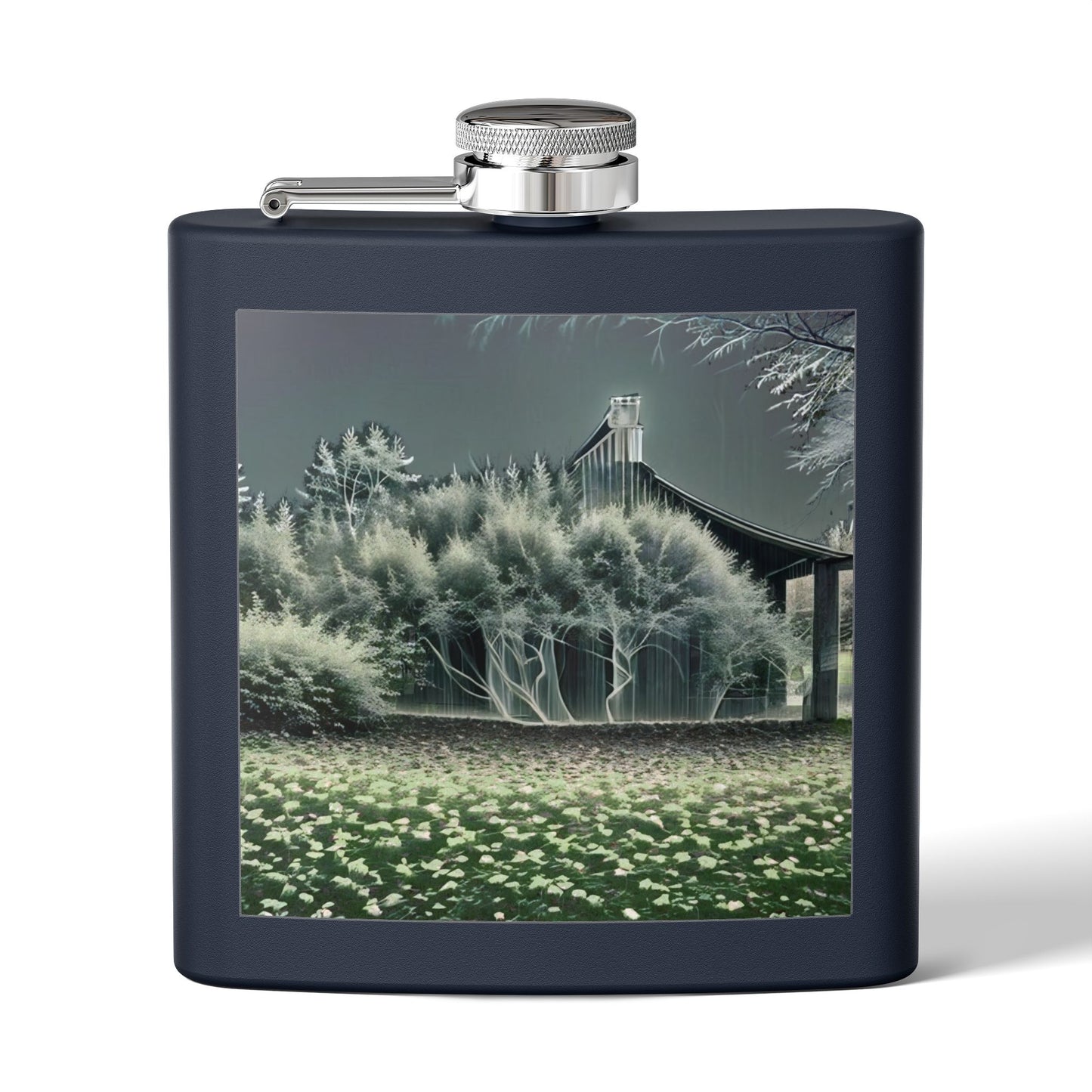 Ghoul Shack Stainless Steel Flask, 6oz