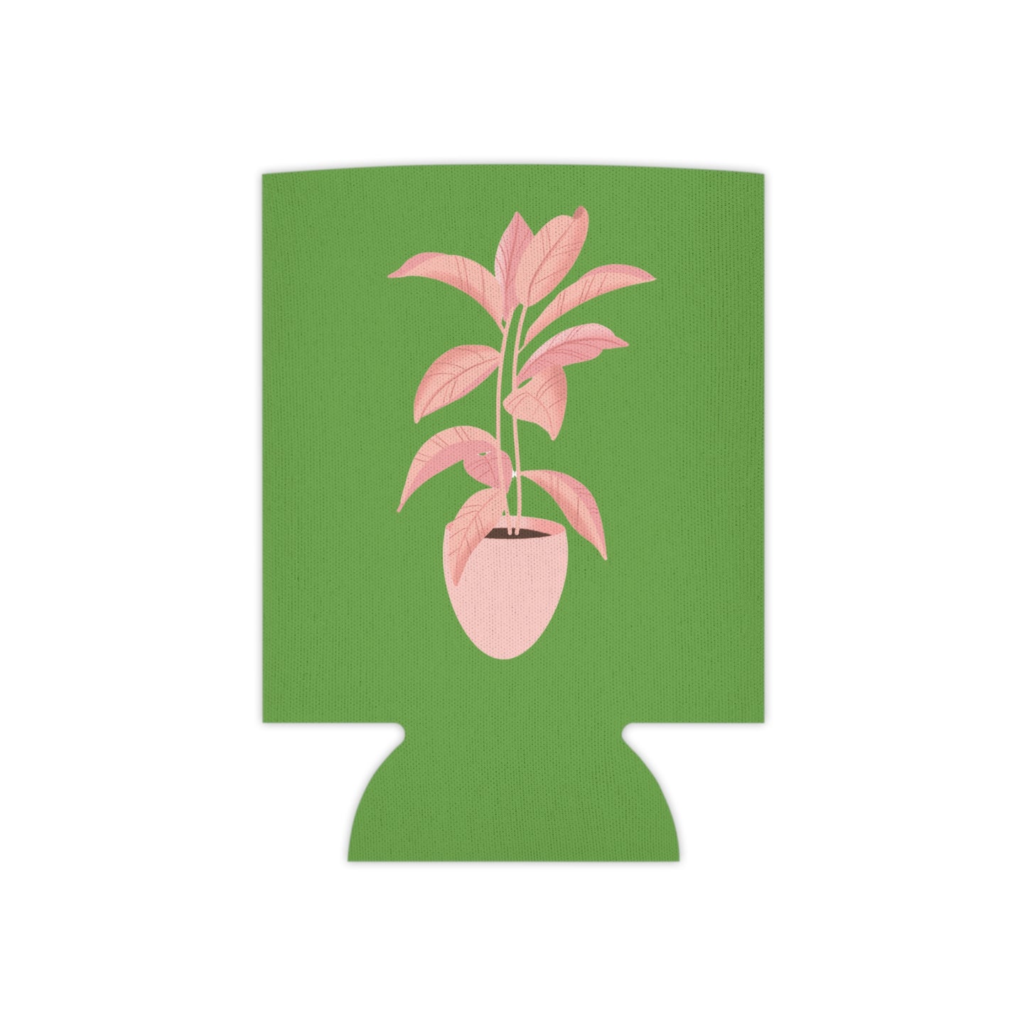 Pink Plant Lover Can Cooler