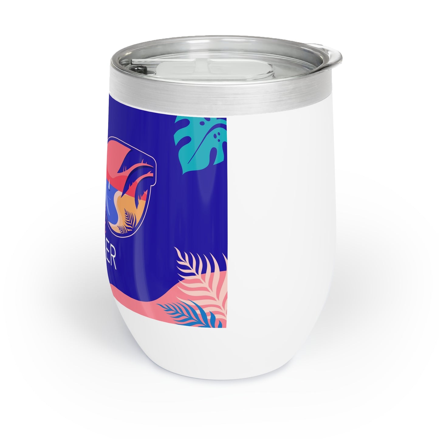 Hello Summer Chill Wine Tumbler