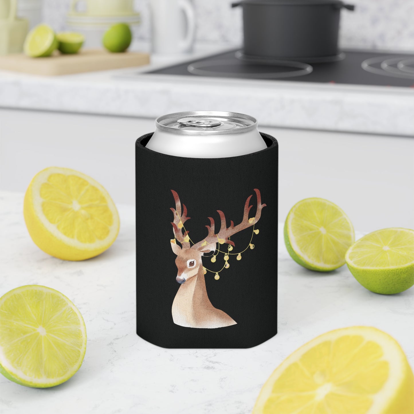 Reindeer Love Can Cooler