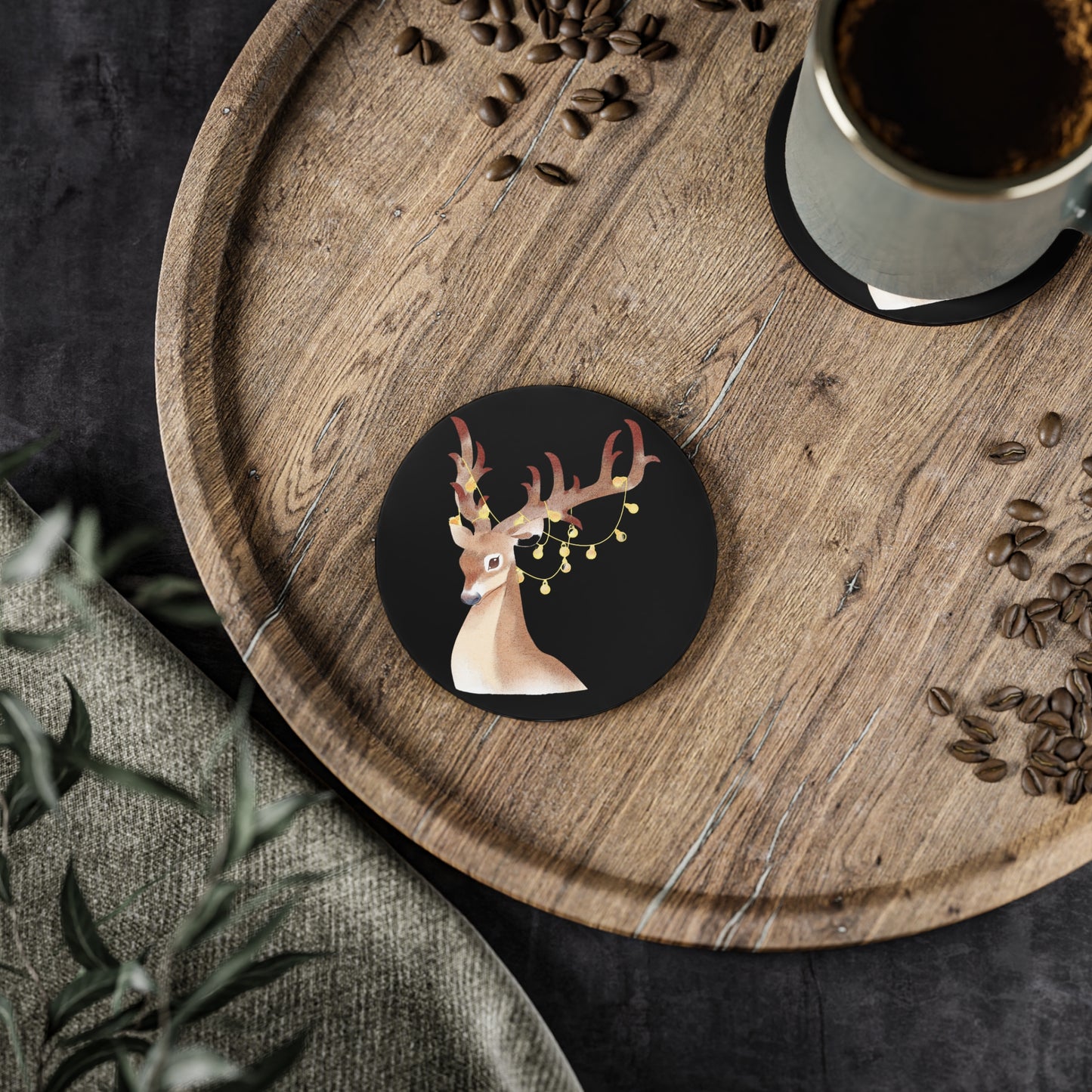 Reindeer Love Coasters