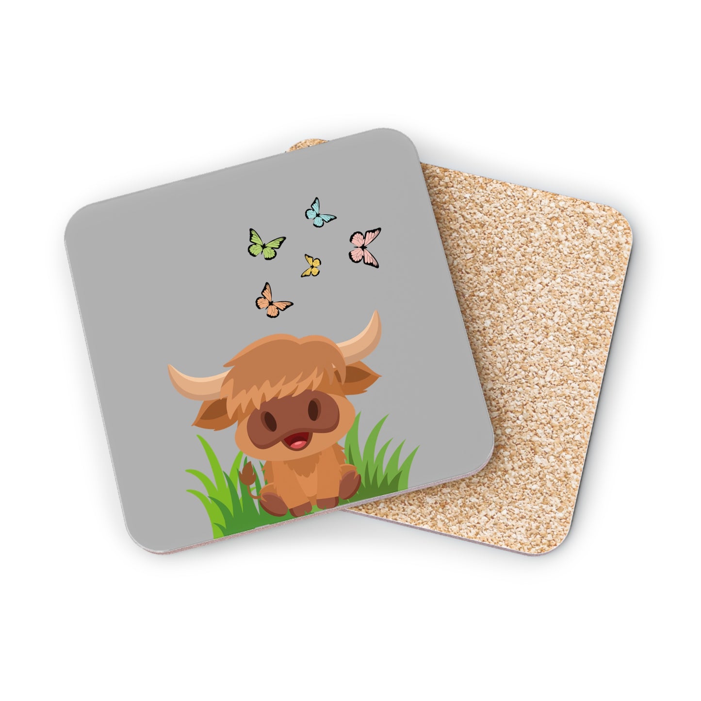 Highland Cow Coasters