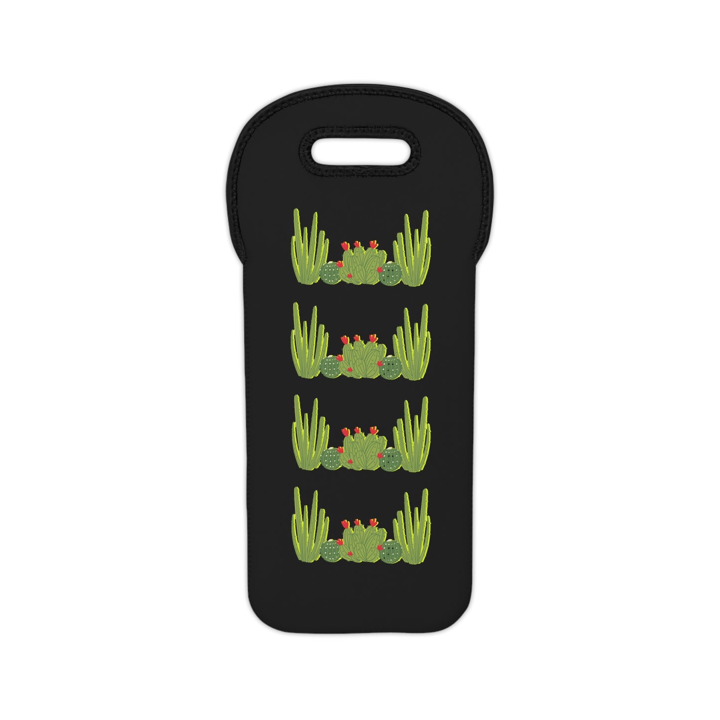 Cactus Lover Wine Tote Bag