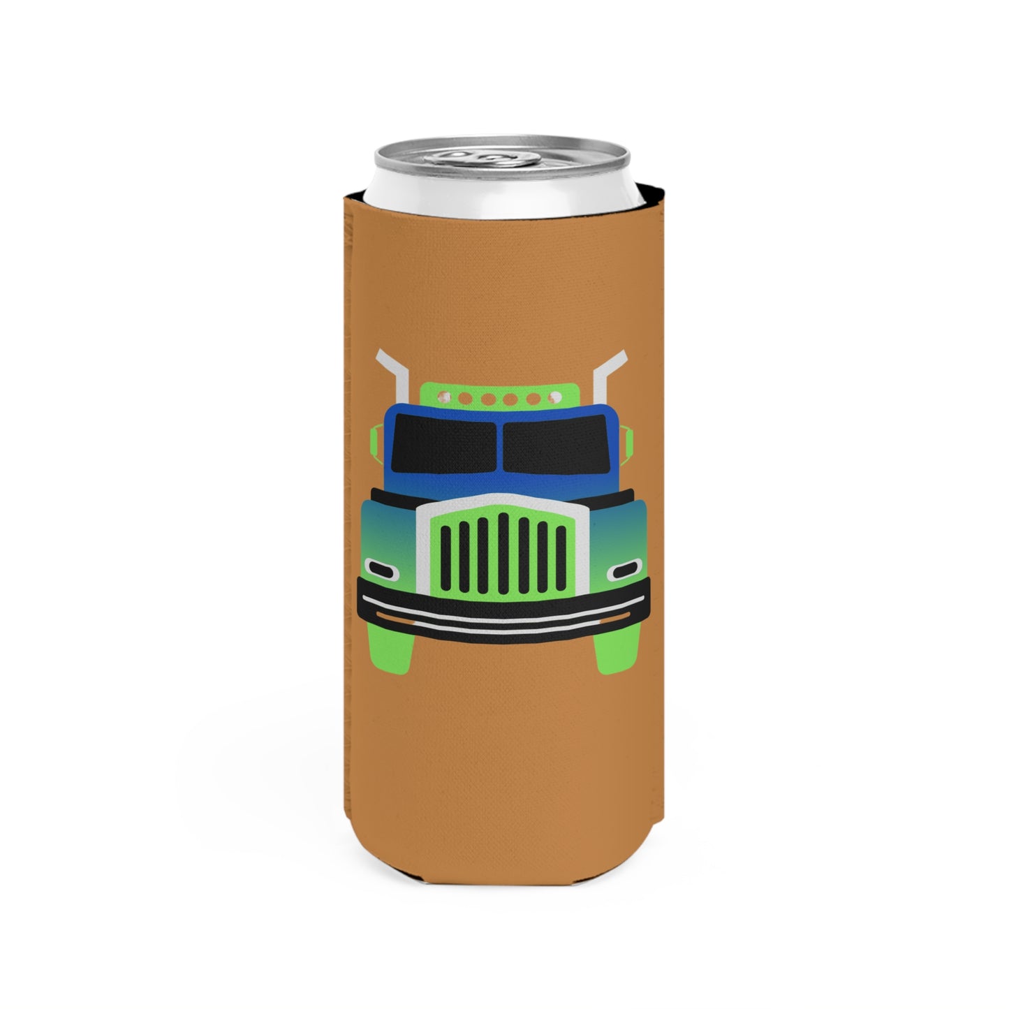 Love A Truckie Slim Can Cooler