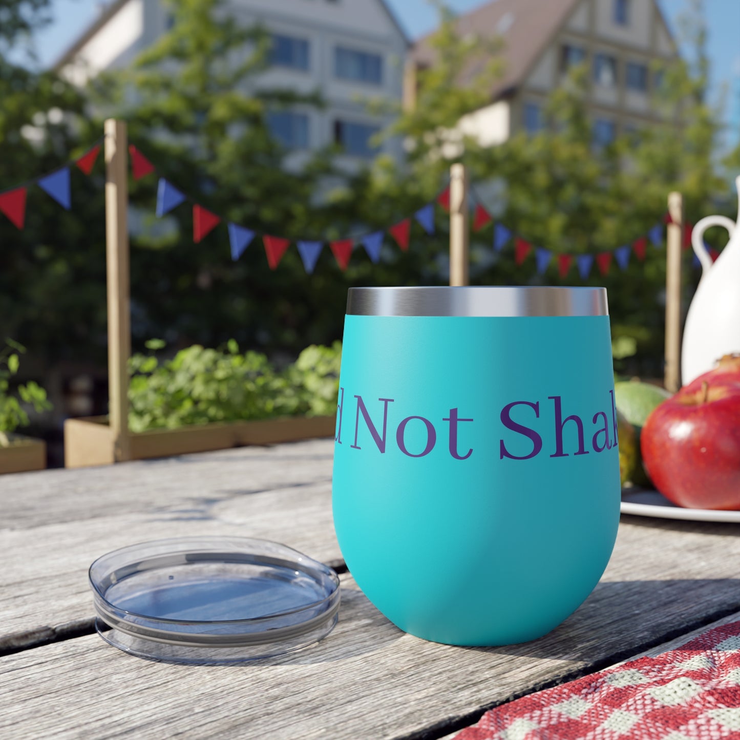 Centered Not Shaken Copper Vacuum Insulated Cup, 12oz