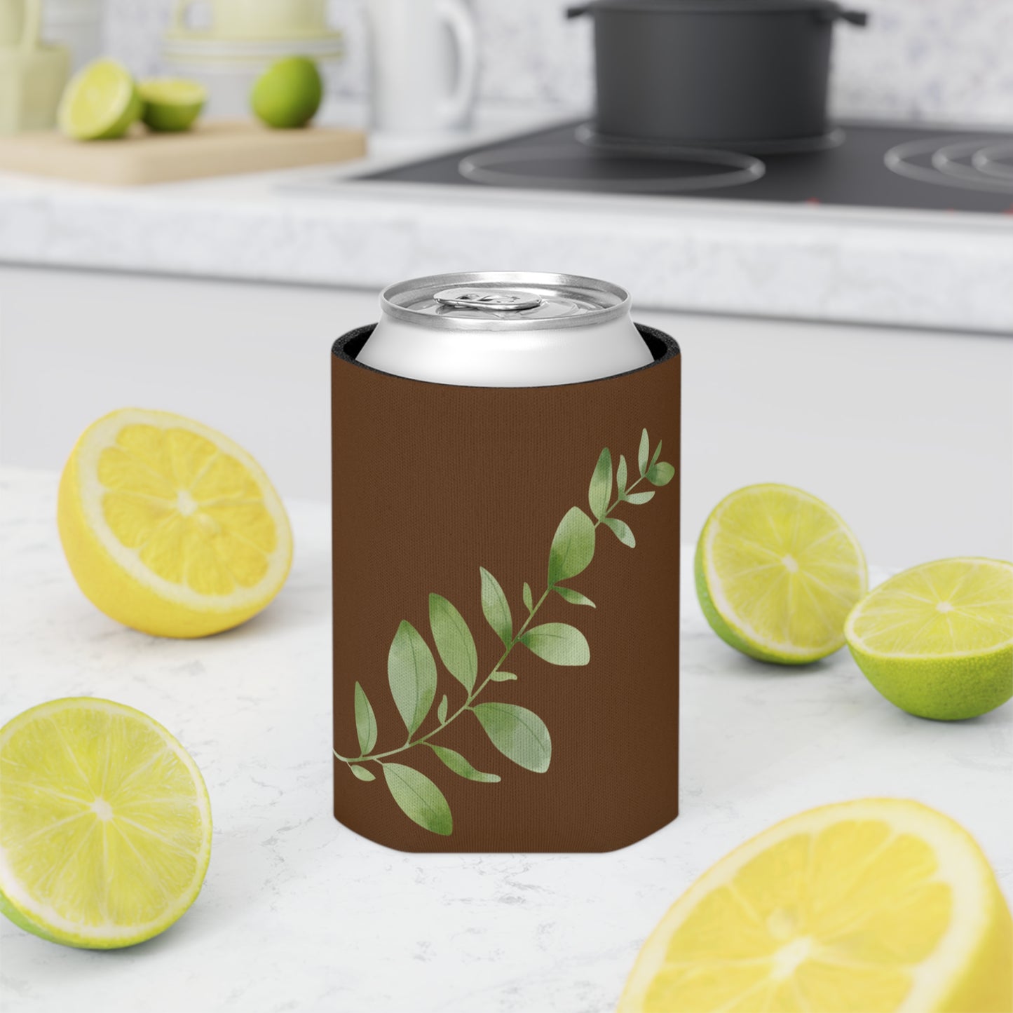 Leaf Art Can Cooler