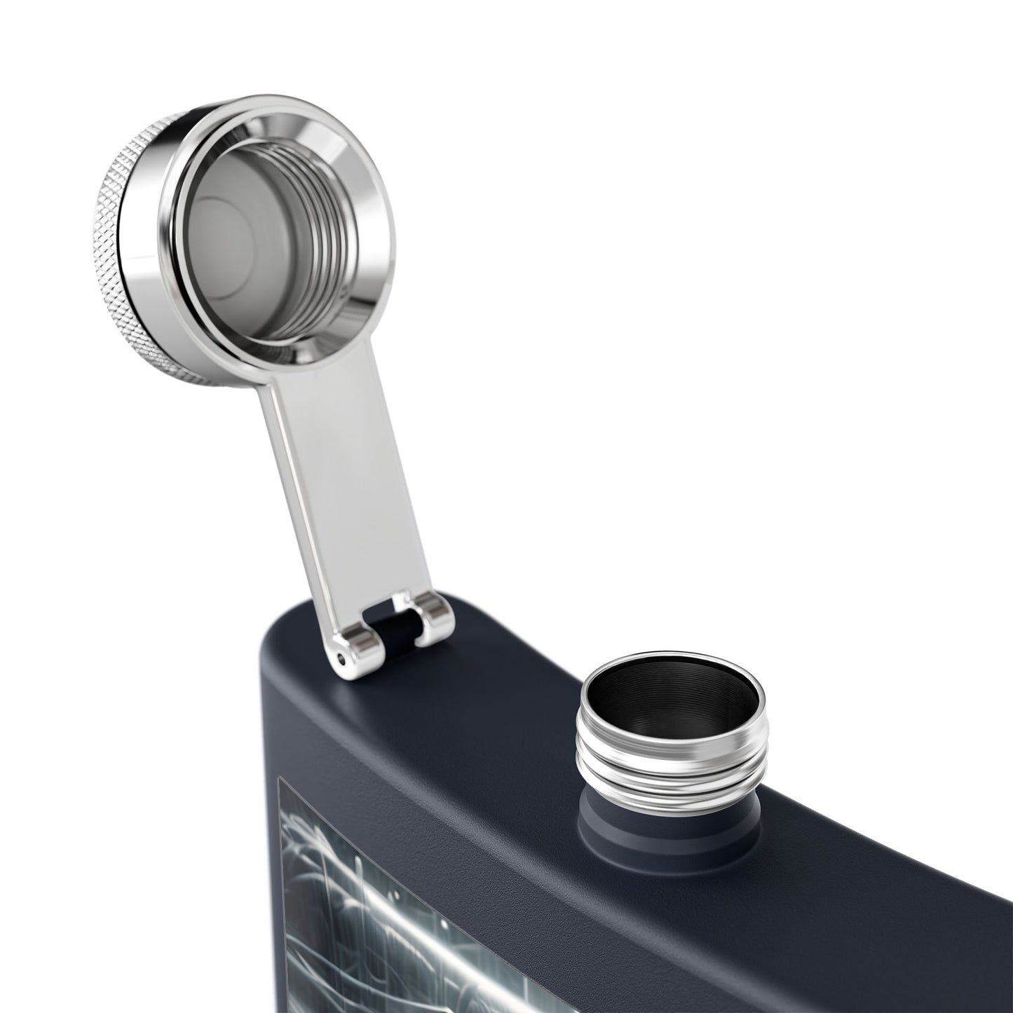 Outerworld Carriage Stainless Steel Flask, 6oz