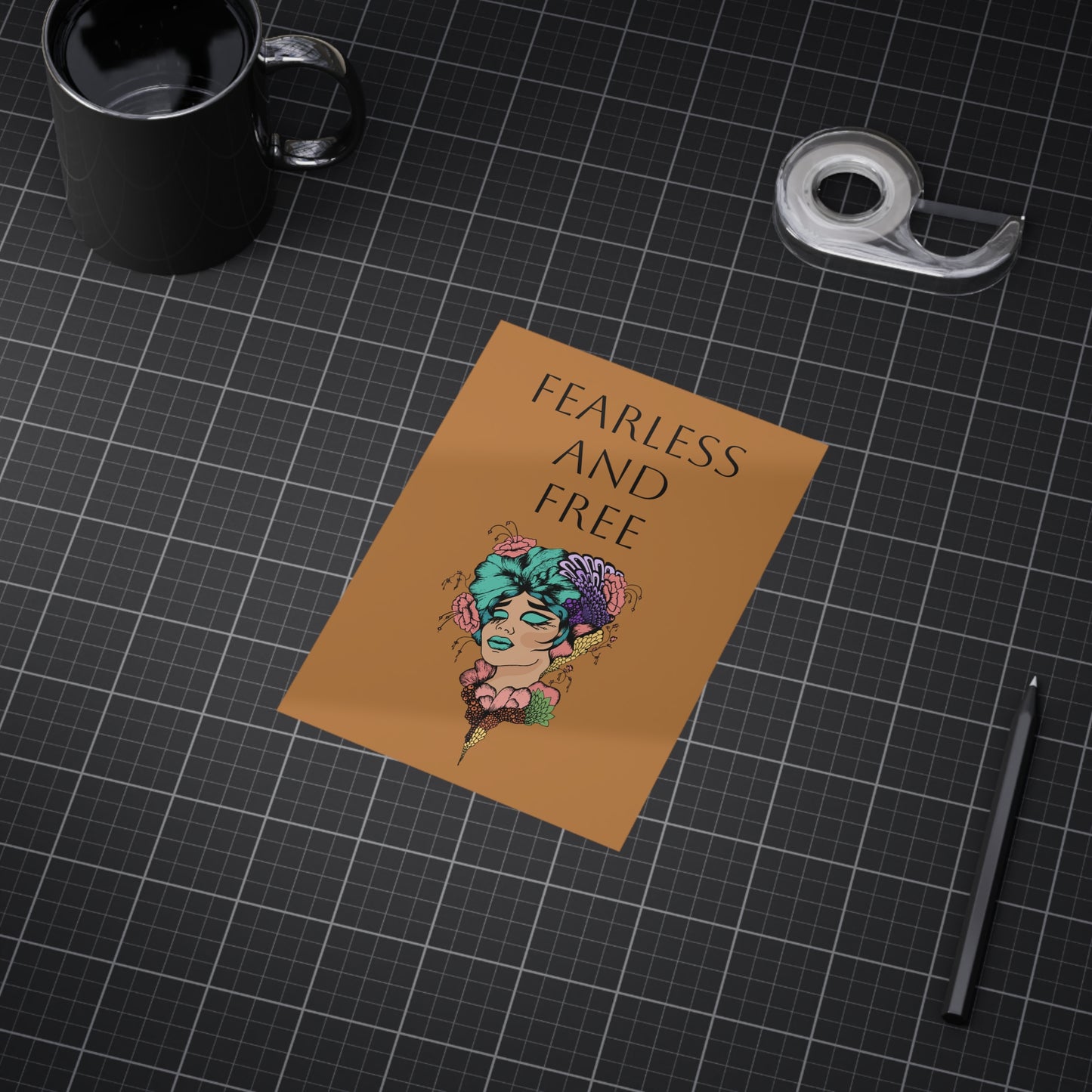 Fearless and Free Unframed Prints