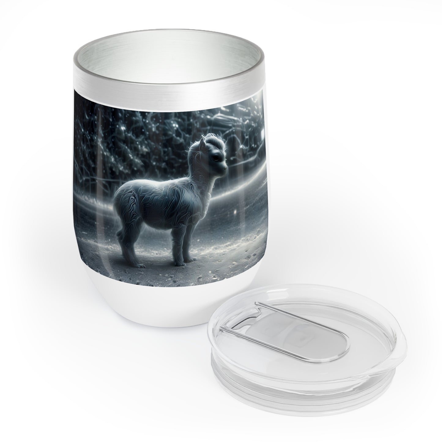 Outerworld Llama Chill Wine Tumbler