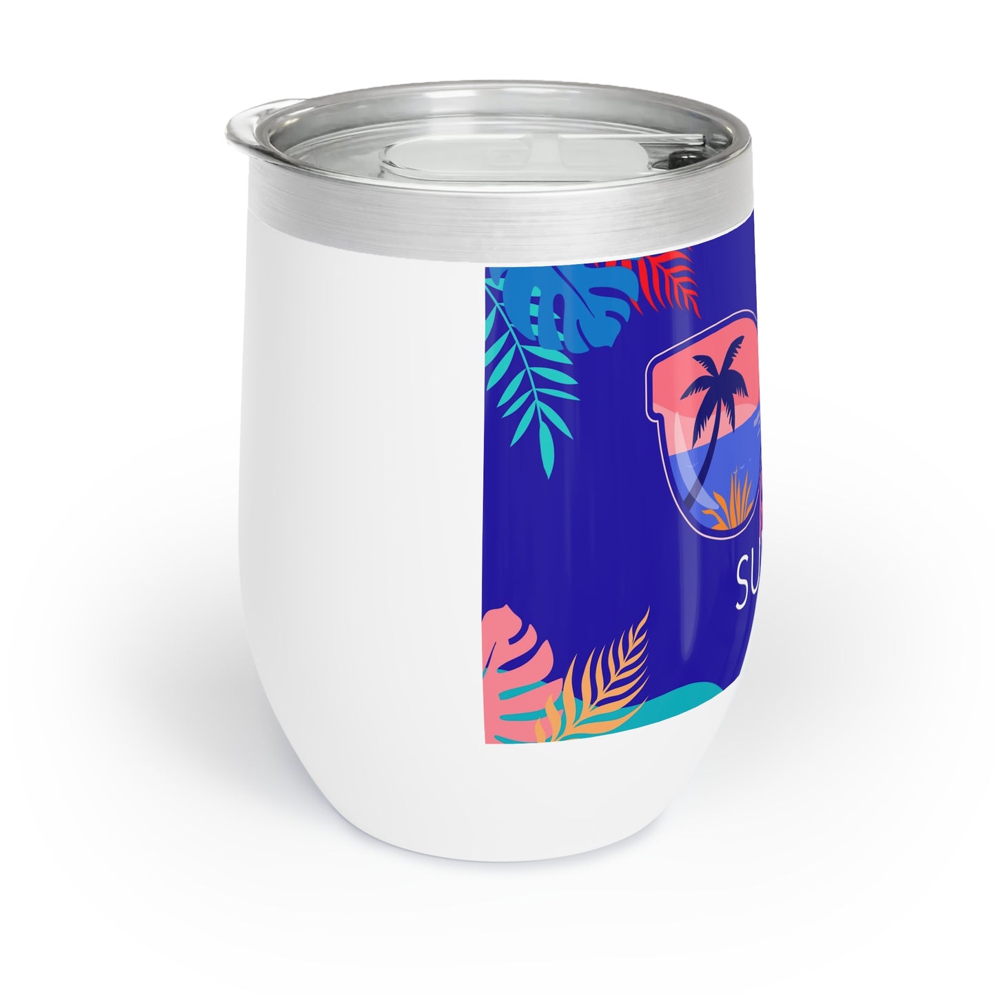 Hello Summer Chill Wine Tumbler