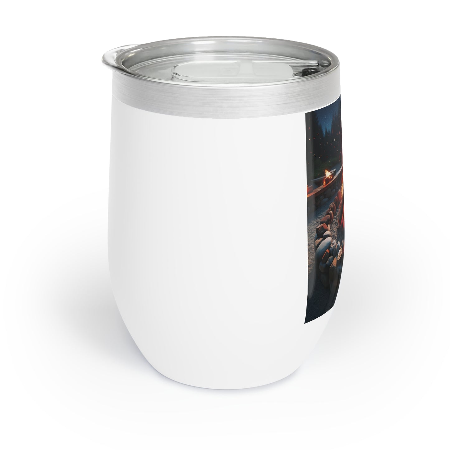 Fire Pit Chill Wine Tumbler