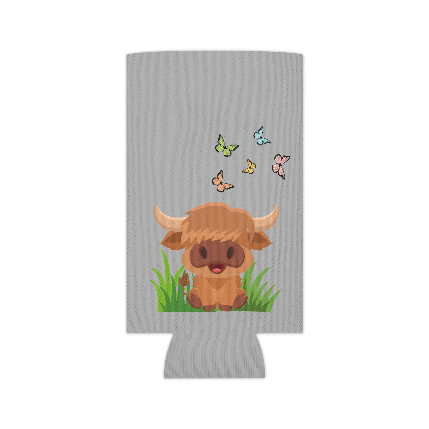 Highland Cow Can Cooler