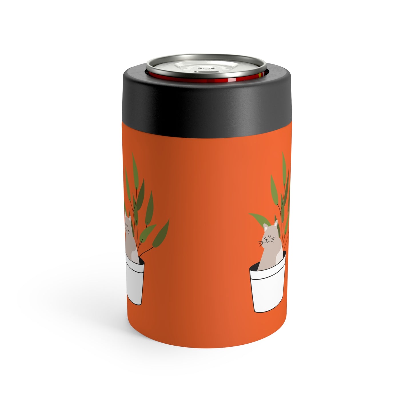 Cat Nap Stainless Can Holder