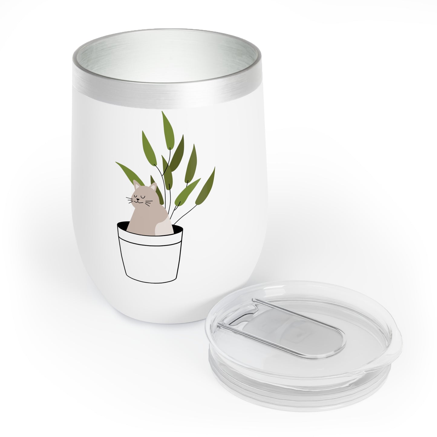 Cat Nap Chill Wine Tumbler