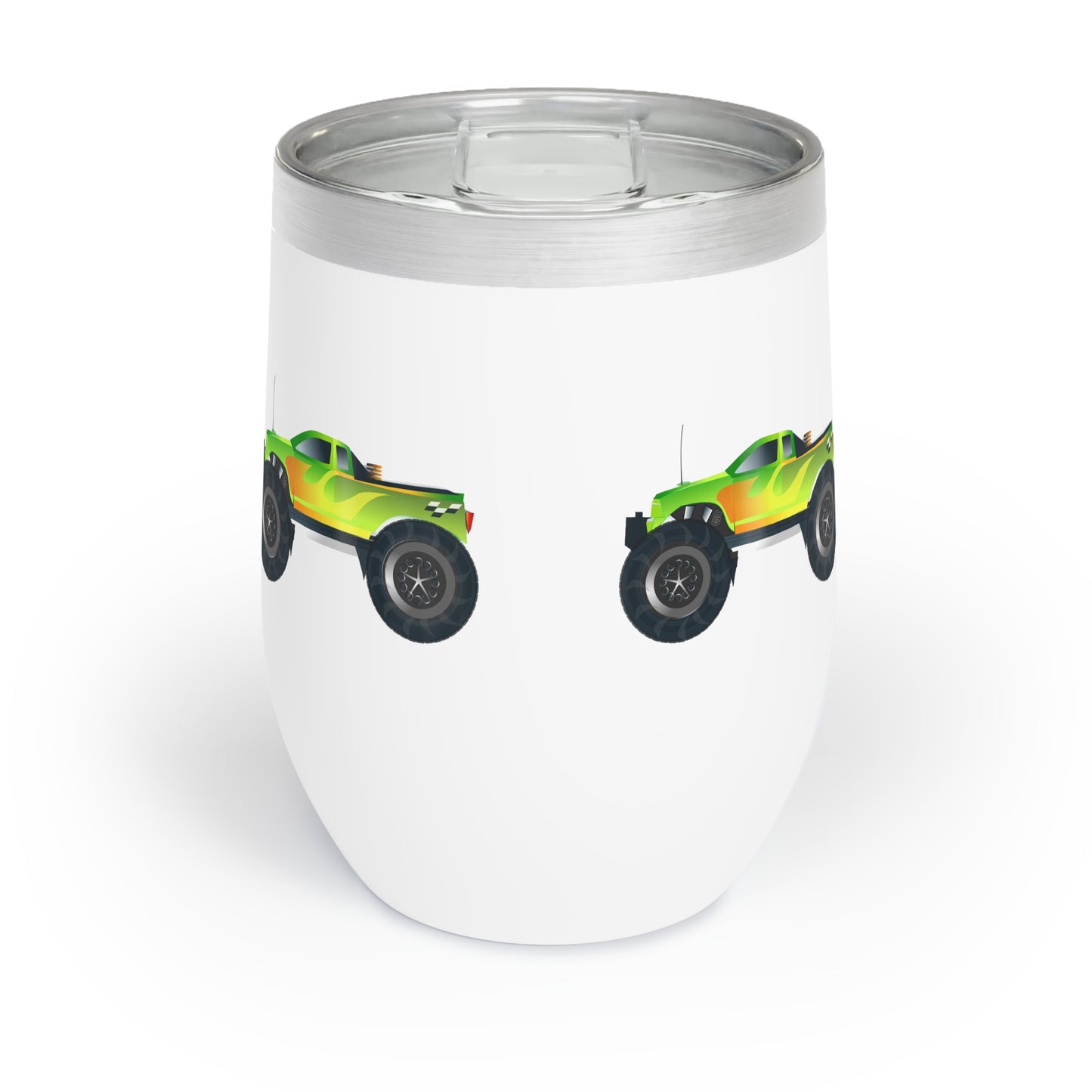Monster Truck Chill Wine Tumbler