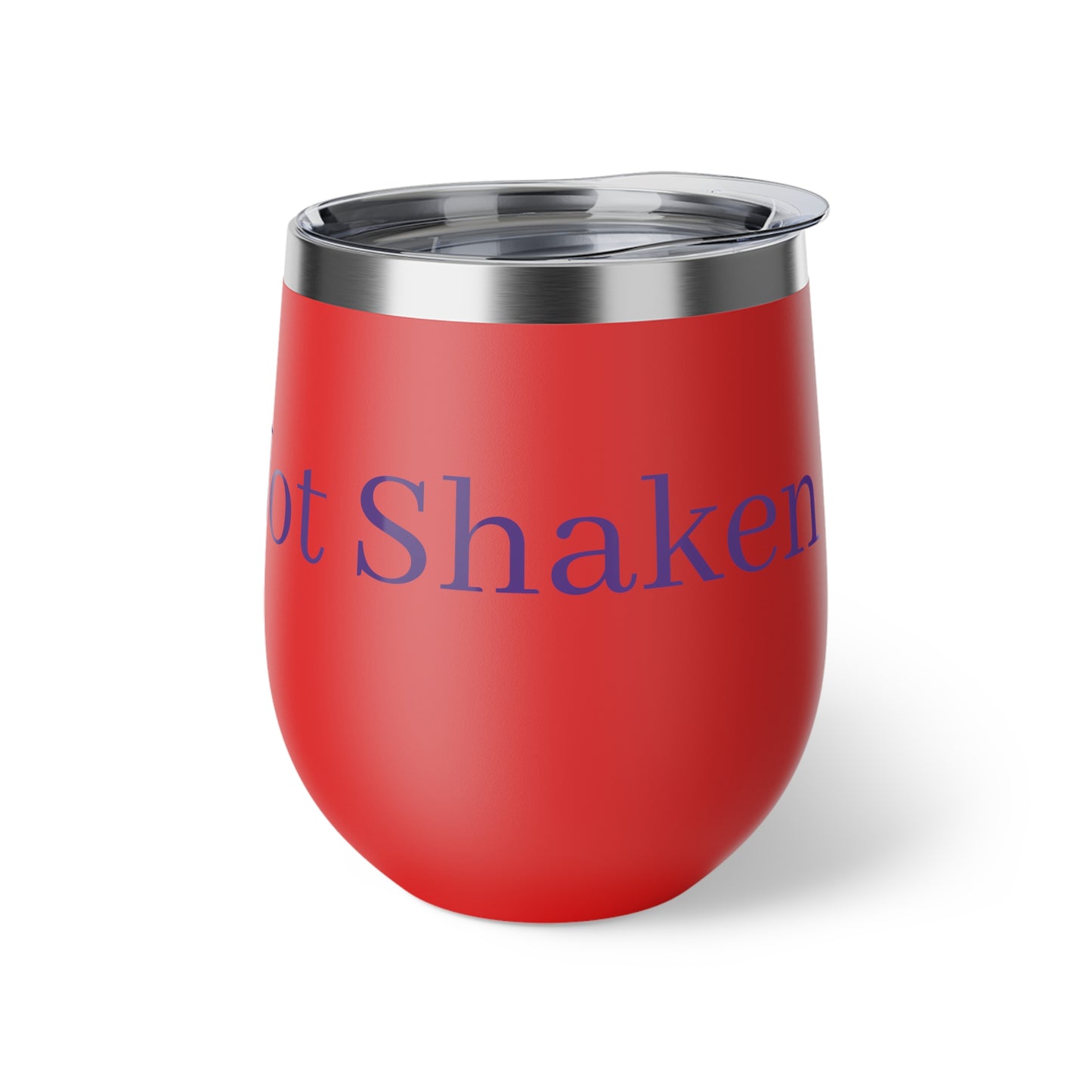 Centered Not Shaken Copper Vacuum Insulated Cup, 12oz